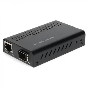 Convertisseur de Média 10Gigabit Ethernet Non Géré, 1x 100M/1G/2,5G/5G/10GBase-T vers 1x 10GBase-X SFP+