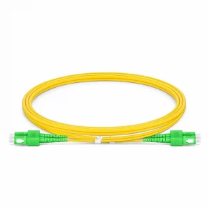 Jarretière Optique Duplex SC APC vers SC APC OS2 Monomode