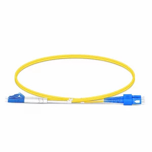 Jarretière optique Duplex LC UPC vers SC UPC OS2 Monomode