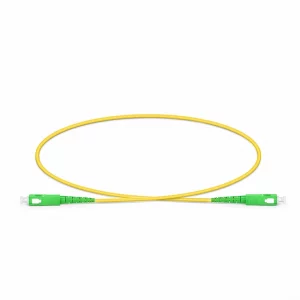 Jarretière optique Simplex SC APC vers SC APC OS2 Monomode