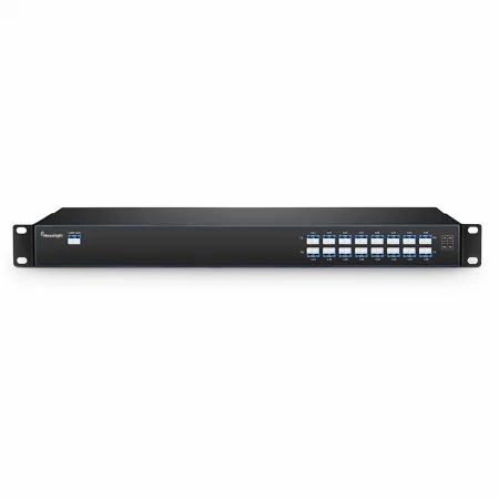 Mux Demux DWDM 16 Canaux, 100 GHz C21-C36, IL typique 4,0dB, LCUPC, Fibre Unique, Côté A nexolight