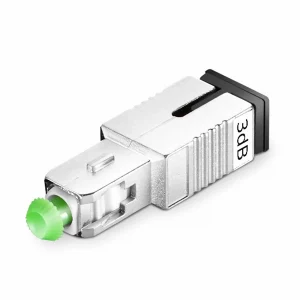 Atténuateur à Fibre Optique Fixe Monomode SCAPC, Mâle-Femelle
