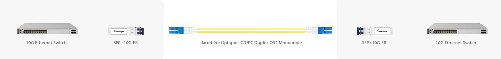 10G ER Solution de connectivité